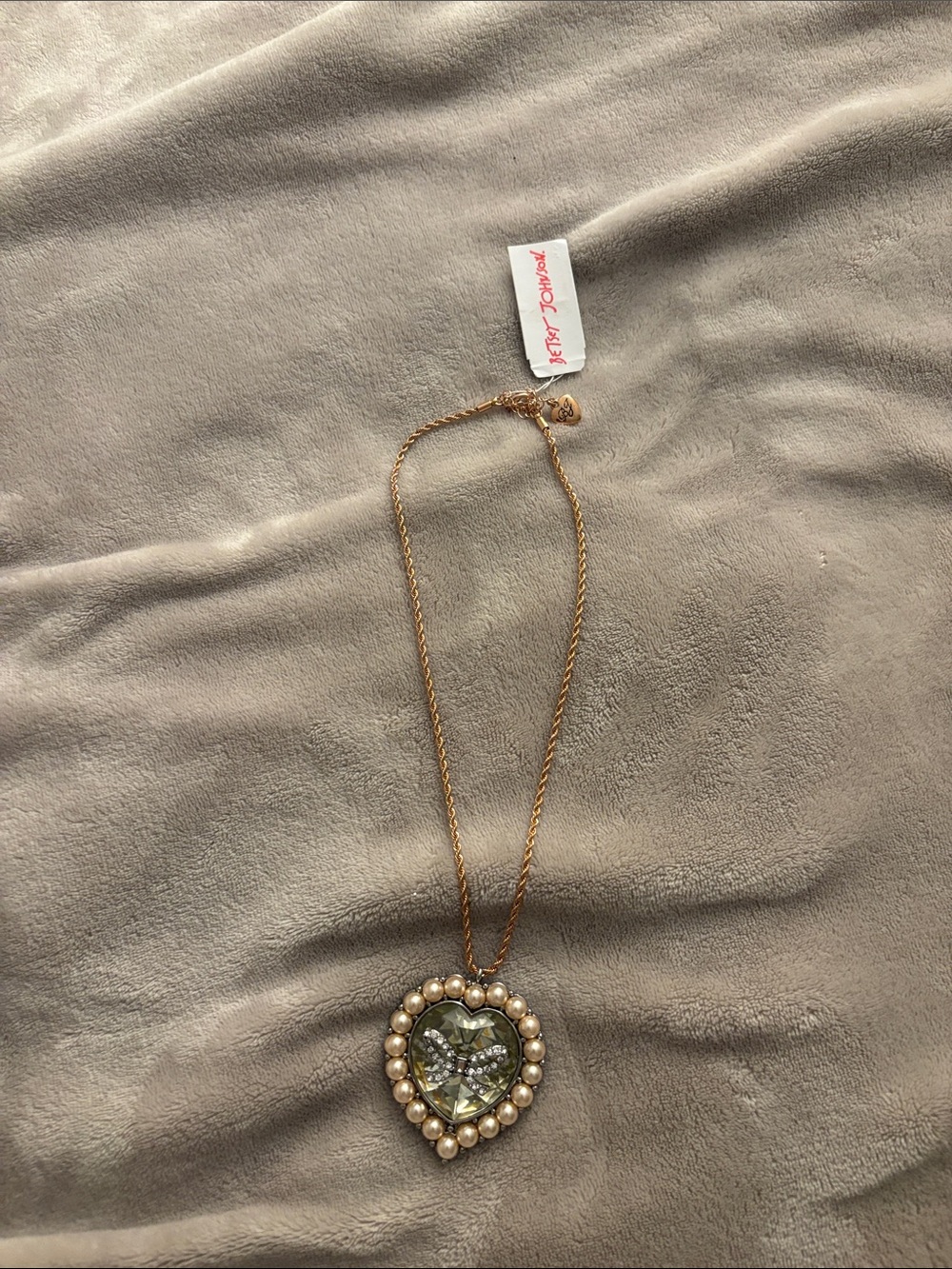 Betsey Johnson necklace